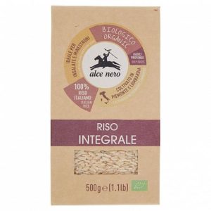 ALCENERO RISO INTEGRALE BIOLOGICO 500 GR