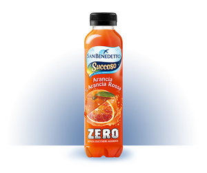 SAN BENEDETTO PET SUCCOSO ZERO ARANCIA E ARANCIA ROSSA 400 ML