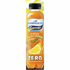 SAN BENEDETTO PET SUCCOSO ZERO ARANCIA CAROTA LIMONE 400 ML