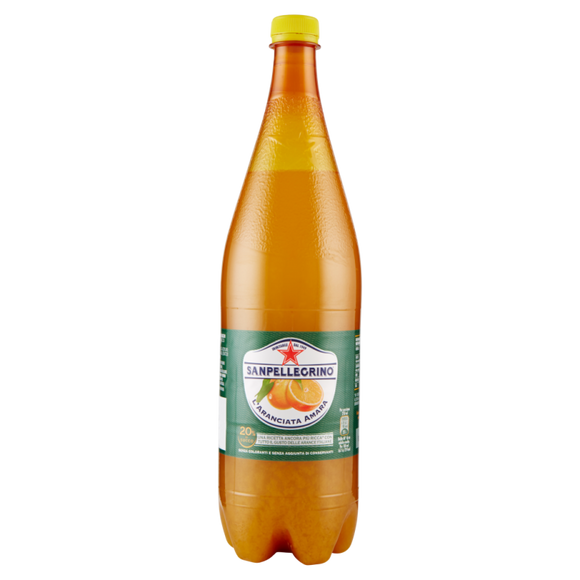 SAN PELLEGRINO PET ARANCIATA AMARA 1,25 LT