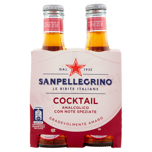 SAN PELLEGRINO VETRO COCKTAIL ANALCOLICO 20 CL X4