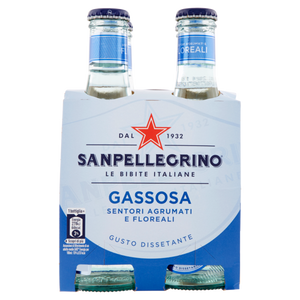 SAN PELLEGRINO VETRO GASSOSA 20 CL X4