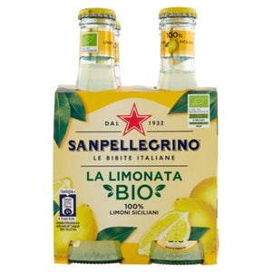 SAN PELLEGRINO VETRO LIMONATA BIO 20 CL X4