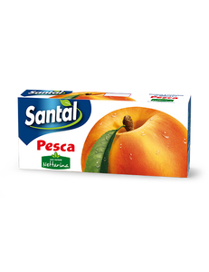 SANTAL MINI BRIK SUCCO PESCA 200 ML X3