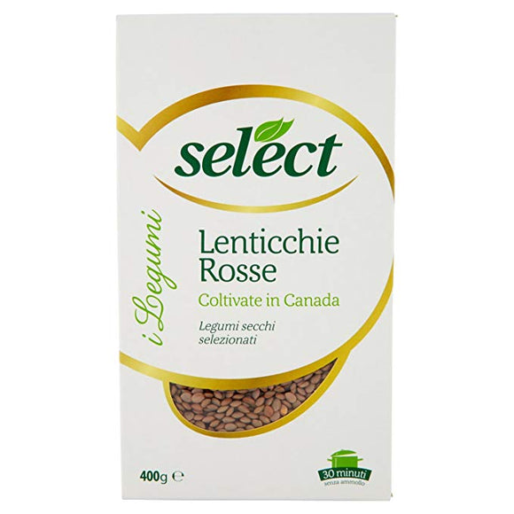 SELECT LENTICCHIE ROSSE 400 GR