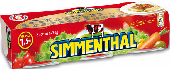 SIMMENTHAL CARNE 70 GR X3