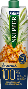 SKIPPER BRIK SUCCO ANANAS 100% 1 LT