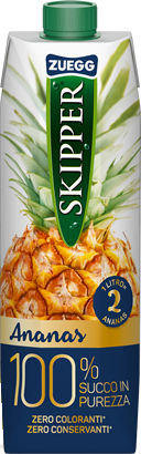 SKIPPER BRIK SUCCO ANANAS 100% 1 LT