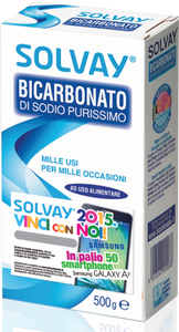 SOLVAY BISCARBONATO DI SODIO 400 GR