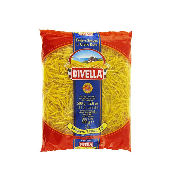 DIVELLA SPAGHETTI TAGLIATI N69 500 GR