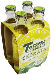 TASSONI VETRO CEDRATA 180 ML X4