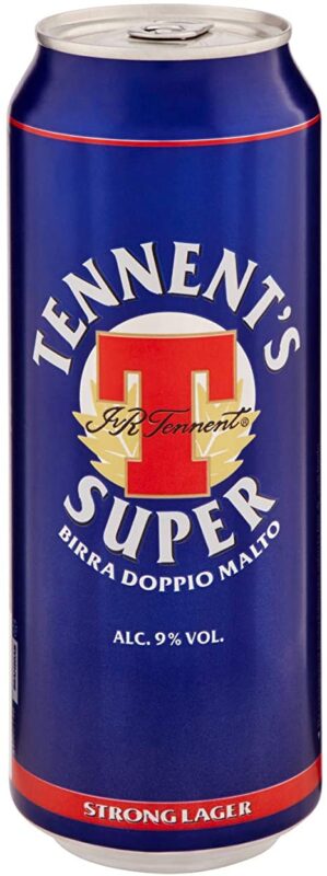 TENNENT'S LATTINA BIRRA SUPER 500 ML