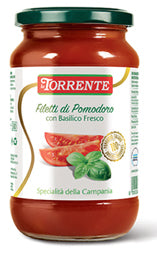 LA TORRENTE VETRO FILETTI DI POMODORO CON BASILICO 340 GR