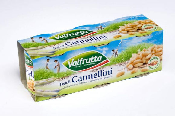 VALFRUTTA FAGIOLI CANNELLINI 400 GR X3