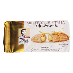 MATILDE VICENZI MINISNACK CON CREMA PASTICCERA 125 GR