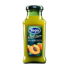 YOGA VETRO SUCCO ALBICOCCA 200 ML X24