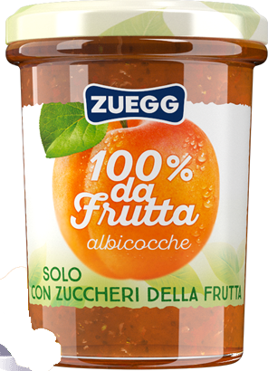 ZUEGG CONFETTURA ALBICOCCHE 100% DA FRUTTA SENZA ZUCCHERI AGGIUNTI 250 GR