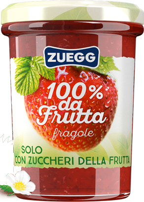 ZUEGG CONFETTURA FRAGOLE 100% DA FRUTTA SENZA ZUCCHERI AGGIUNTI 250 GR