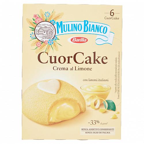 MULINO BIANCO CUORCAKE CON CREMA AL LIMONE GR 210