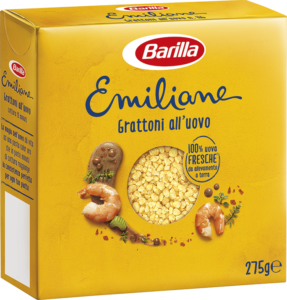 BARILLA EMILIANE GRATTONI ALL'UOVO 275 GR