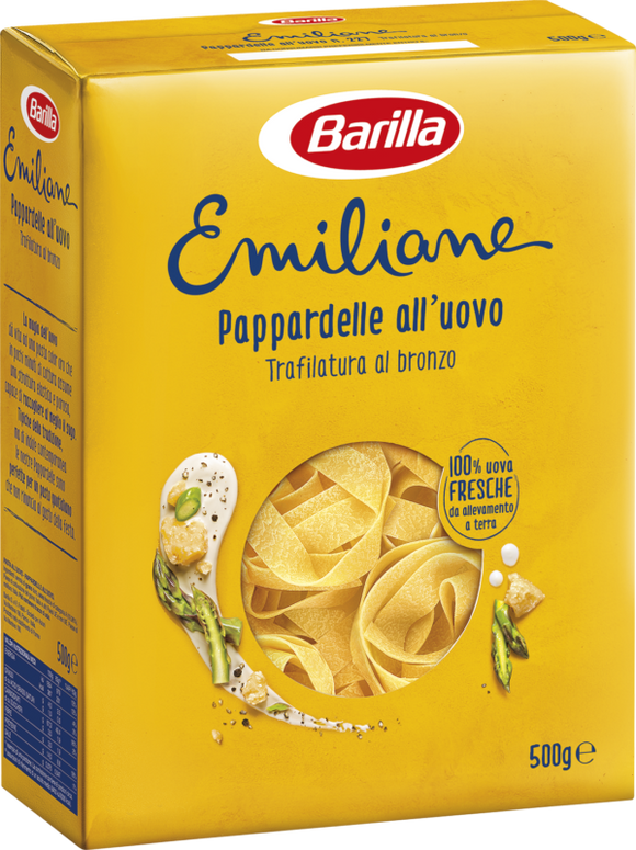 BARILLA EMILIANE PAPPARDELLE ALL'UOVO N227 500 GR