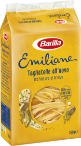 BARILLA EMILIANE TAGLIATELLE ALL'UOVO N229 250 GR