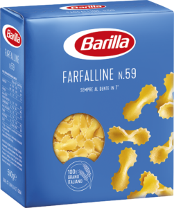 BARILLA FARFALLINE N59 500 GR