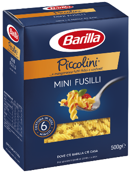 BARILLA MINI FUSILLI 500 GR