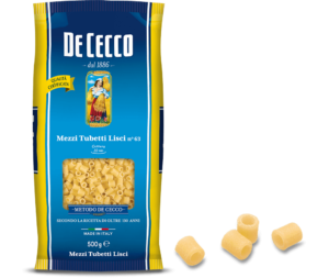 DE CECCO MEZZI TUBETTI LISCI N63 500 GR