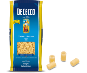 DE CECCO TUBETTI LISCI N62 500 GR